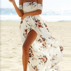 Floral maxi dress